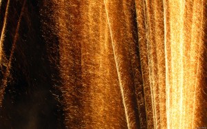 Fireworks in Aldeia Velha, Portugal